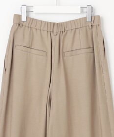 自由区 【XSサイズ～/洗える/セット可】キュプラリネンシャンタン ワイドパンツ