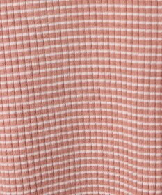 earth music&ecology マイクロボーダーＶネックコンパクトカーディガン