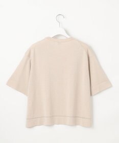 J.PRESS LADIES L 【洗える・抗菌防臭】LUREX ラメ ニットT