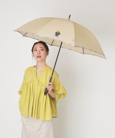 MOONBAT 【WEB限定】POLO RALPH LAUREN（ポロ ラルフローレン）ポロベア×チェックパイピング 無地 FLAG BEAR 長傘 8本骨