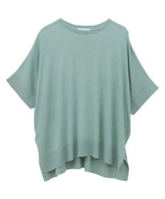 AMERICAN HOLIC 接触冷感サイドスリットニットプルオーバー