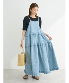 Green Parks ・Ｐｅｔｉｔ　Ｆｌｅｕｒフラワージャカードキャミワンピ