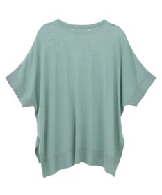 AMERICAN HOLIC 接触冷感サイドスリットニットプルオーバー