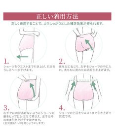 BRADELIS New York 【カヤビューティーラボ / ブラデリス】やわらか綿混ハイウエストショーツ24  補正 下着