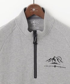 JOSEPH ABBOUD MOUNTAIN 【UNISEX】オーガニックコットン ビンテージインレーハーフZIP
