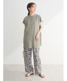 Green Parks 接触冷感　比翼ボタンチュニック