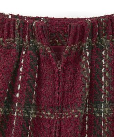 Green Parks ・ＳＵＧＡＲ　ＳＰＯＯＮ　チェックフリンジスカート