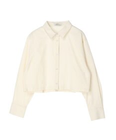 earth music&ecology ショート丈シャツジャケット