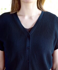 Tiaclasse 【洗える】リネンタッチカーディガン