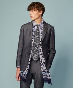 JOSEPH ABBOUD 【日本製】ペイズリープリント ネクタイ