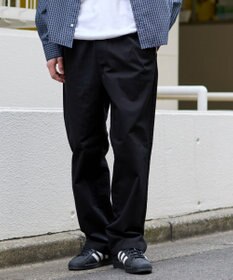 WEGO 【ユニセックス着用ITEM/XSSMLサイズ展開/ウエストゴム】ユルフィットコットンイージーパンツ