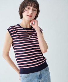 ANY ツインニットセット（ノースリーブニット＋カーディガン）