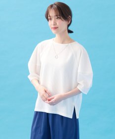 ANY L 【洗濯機可】サッカーランタンスリーブプルオーバー