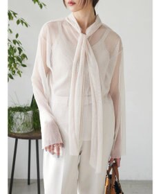 Green Parks AnriettMusee ドットチュール２ＷＡＹボウタイブラウス