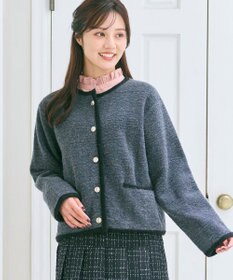 Feroux ブークレー ニット ジャケット