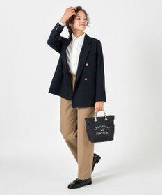 LeSportsac MEDIUM 2 WAY TOTE/ジェットブラック/プロビンシャル