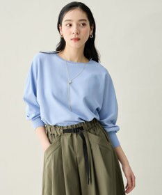 ANY スプリングカラーニットドルマンプルオーバー