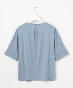J.PRESS LADIES L 【一枚で着映え・シーンレスに活躍】レーシーコンビ クルーネック カットソー