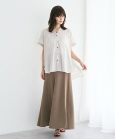 YECCA VECCA 【接触冷感】カットマーメイドスカート