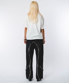 WEGO 【ユニセックス着用ITEM】ブリーチグラフィックポロシャツ（SS）