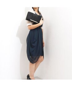 UNBILLION カシュカシュ cachecache / チェーンショルダー付きクラッチバッグ