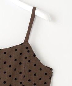 Feroux ドットフロッキー ロンパース