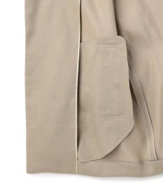 BEIGE， MICA /  リネンブレンドベルト付きジレ