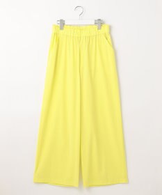 UNFILO 【撥水/UVケア/接触冷感】シャカ楽ストレッチ ワイド柄パンツ