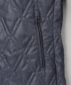 GOTAIRIKU 【仕事で着用可】ブライトシャンブレー キルティング ドレスダウン