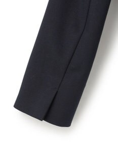 23区 【セットアップ対応/洗える】トリアセジャージー ノーカラージャケット