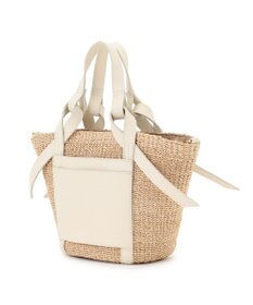 23区 【先行予約】VIOLAd'ORO アバカ レザーポケット 2WAY トートバッグ