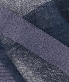 ANY SIS 【洗える】チュールスリーブ ニット