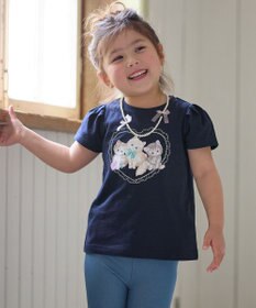 ANY KIDS ネックレス付き ネコTシャツ