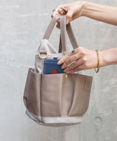 FOLNA RD レザー2WAYガーデンバッグ