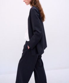 ATON 【26FW】WOOL TROPICAL | ノーカラージャケット