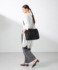 Y'SACCS 【ムック本掲載】ツイルナイロン　スクエアトート　Mサイズ