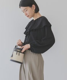 AMERICAN HOLIC サラックール衿フリルラグランブラウス