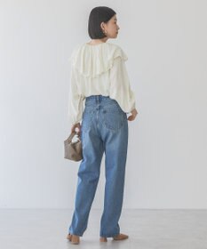 AMERICAN HOLIC サラックール衿フリルラグランブラウス