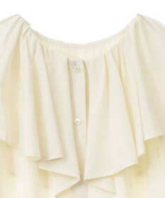 AMERICAN HOLIC サラックール衿フリルラグランブラウス