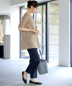 Tiaclasse 【選べる2Type】スキッパーシャツチュニック