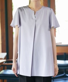 Tiaclasse 【選べる2Type】スキッパーシャツチュニック