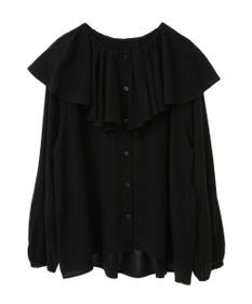 AMERICAN HOLIC サラックール衿フリルラグランブラウス