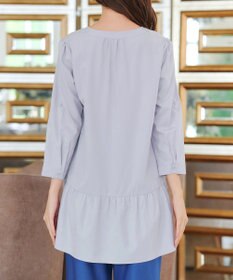 Tiaclasse 【選べる2Type】スキッパーシャツチュニック