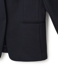 23区 【セットアップ対応/洗える】トリアセジャージー ノーカラージャケット