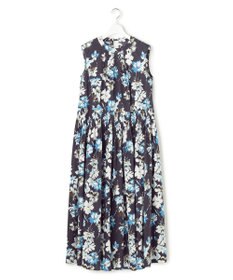 23区 【GOLD LABEL】ペインティングフラワープリント ワンピース