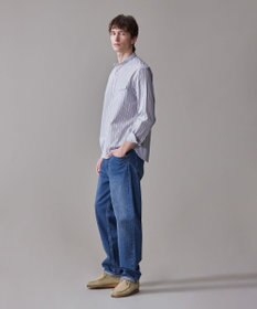 J.PRESS MEN 【SOMELOS】マルチストライプ バンドカラーシャツ