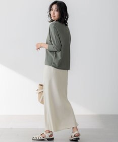 23区 【洗える】コンフォートストレッチ ドルマンスリーブ ニット