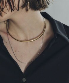 YECCA VECCA 2連メタルチョーカー