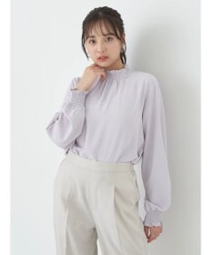 earth music&ecology シャーリングブラウス