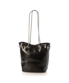 UNBILLION カシュカシュ cachecache / スネークチェーンメタリックミニバッグ